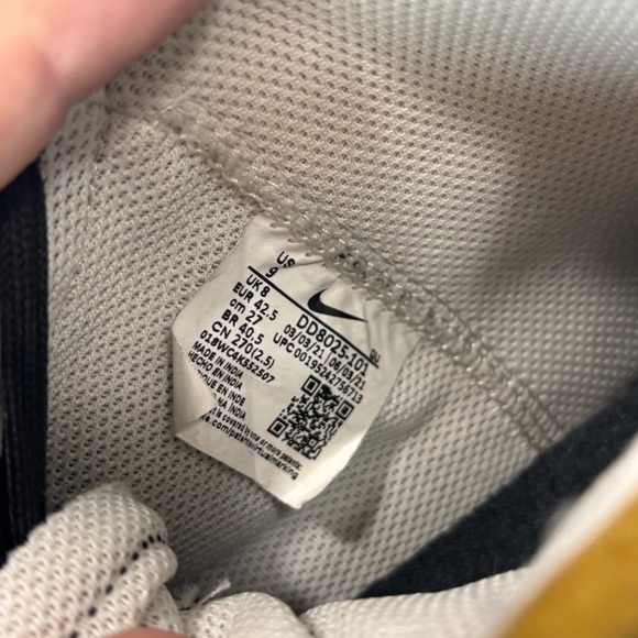 Nike NBA x Blazer '77 EMB Mid 75th Anniversary-Trail Blazers Shoes Men Sz 9 - Picture 8 of 9